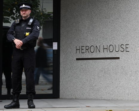 Prime minister Andy Burnham officially opens No 10 North at Heron House in Manchester.Photograph: James Speakman/Reuters