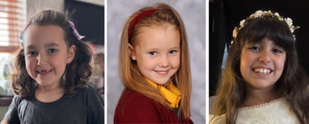 Bebe King, Elsie Dot Stancombe and Alice da Silva Aguiar.Composite: Merseyside police/PA Media