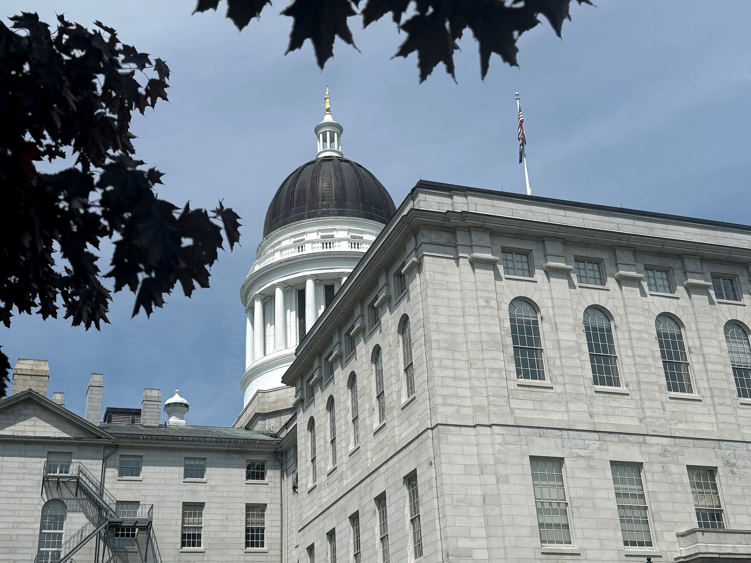 The Maine State House in Augusta, seen here on June 5, 2026, includes the governor's office.ABC News