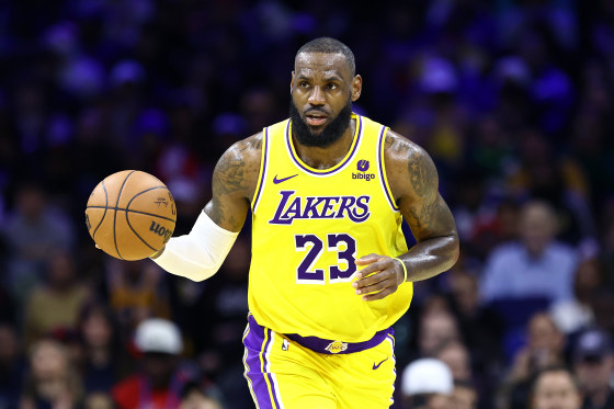 James spent the first seven seasons of his career with the Cleveland Cavaliers.ADAM HUNGER / Reuters file