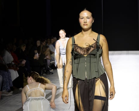 Fashion in Motion was open to the public, who could buy a ticket for £5.Photograph: Peter Kelleher/V&A