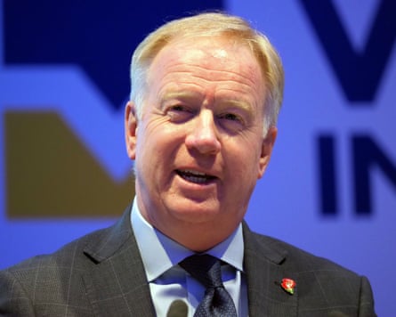 Mark Thurston, chief executive of Anglian Water, received £1.9m, including a £500,000 ‘retention payment’.Photograph: Geoff Moore/Rex/Shutterstock