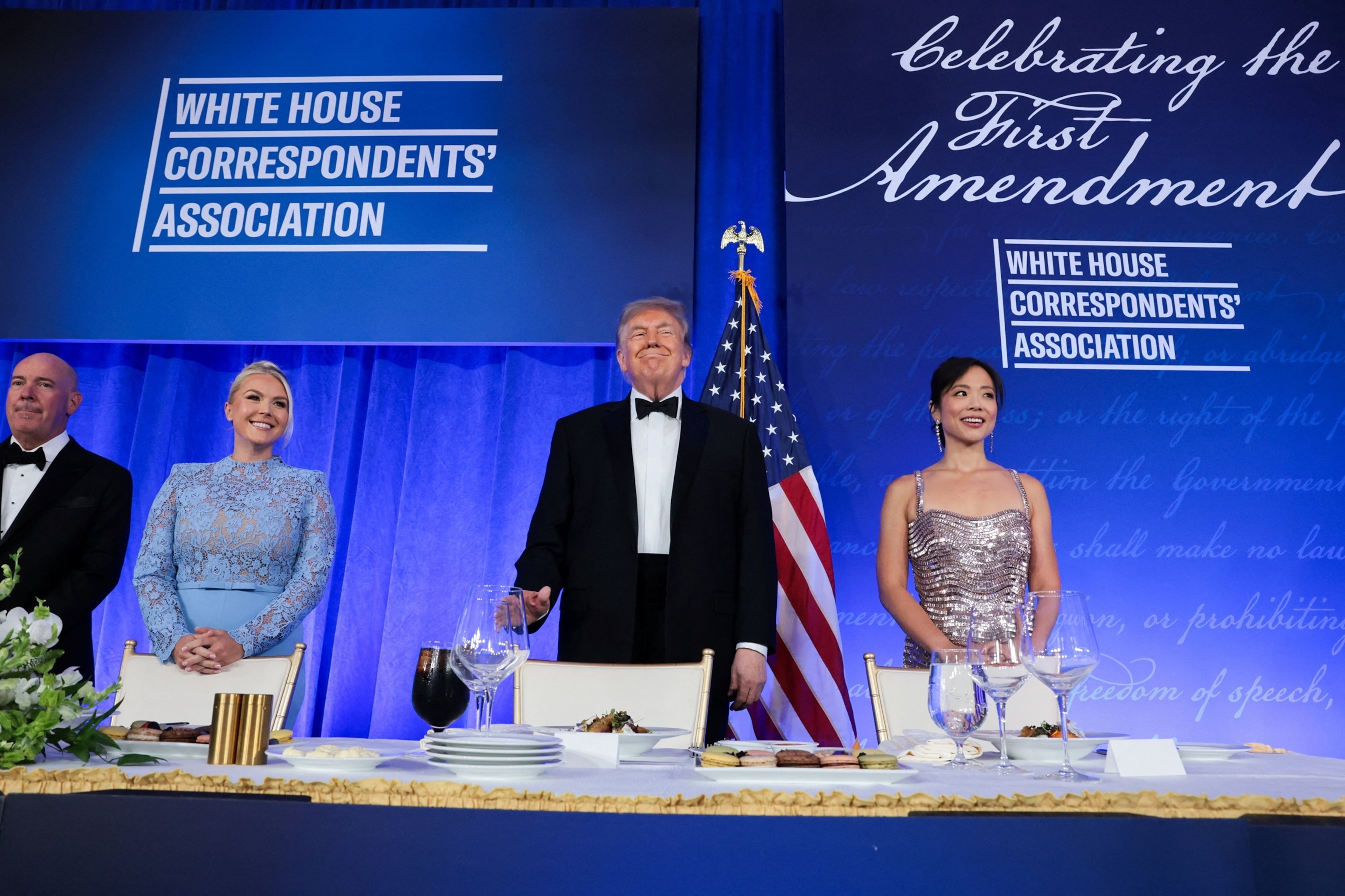 President Donald Trump attends the 2026 White House Correspondents' Association Dinner at the Waldorf Astoria in Washington, July 24, 2026.Jonathan Ernst/Reuters