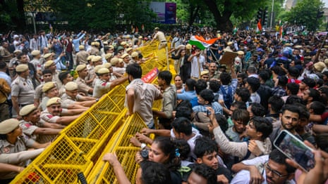 Dharmendra Pradhan’s resignation marks the first time one of Narendra Modi’s ministers has been forced to step down due to public pressure.Photograph: Zuma/Alamy