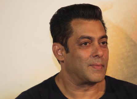 Actor Salman Khan told students to go back home and not make their ‘parents worried for them’.Photograph: Prodip Guha/Alamy