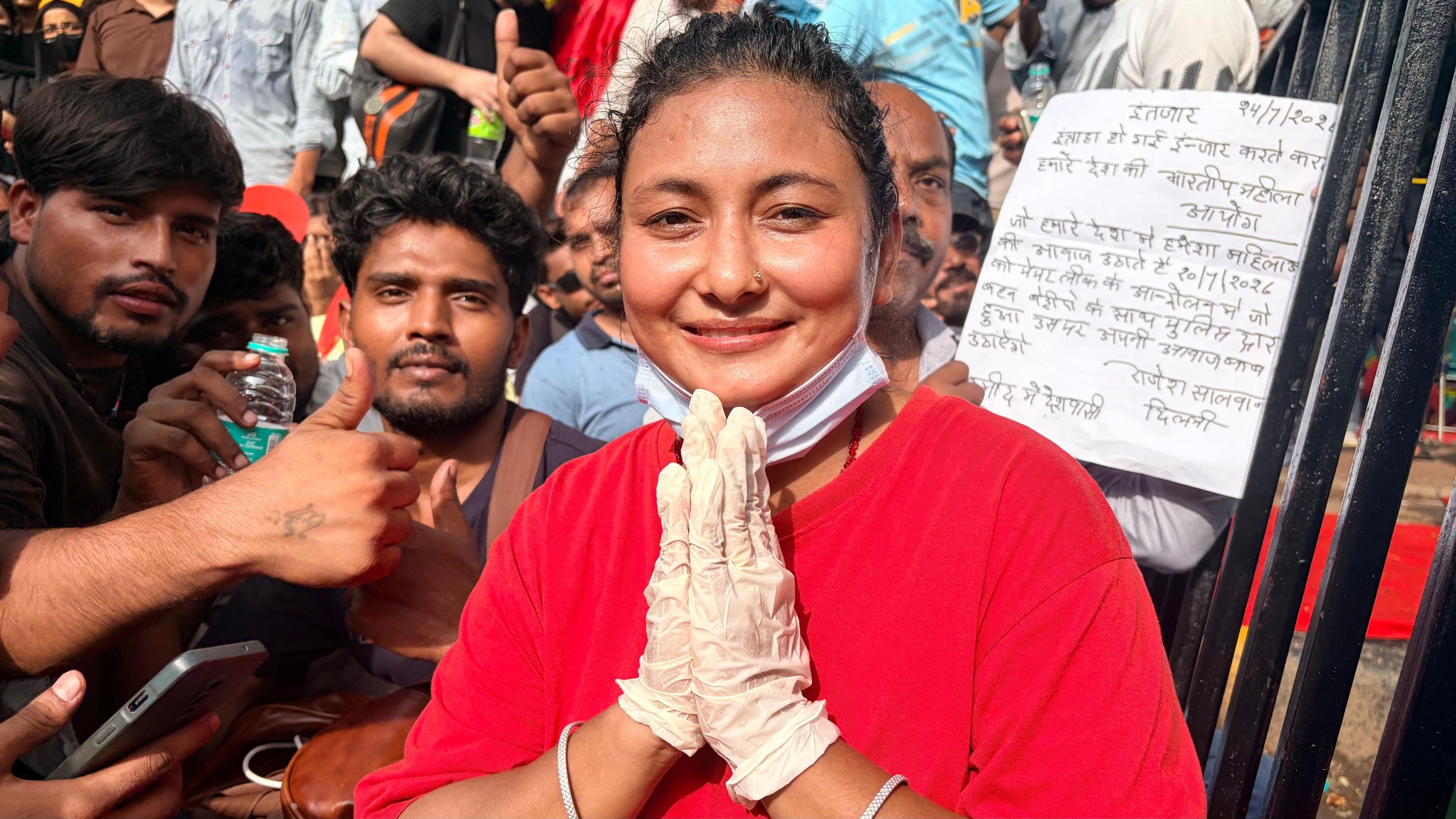 Image caption,Radhika told the BBC she no longer supports PM Modi