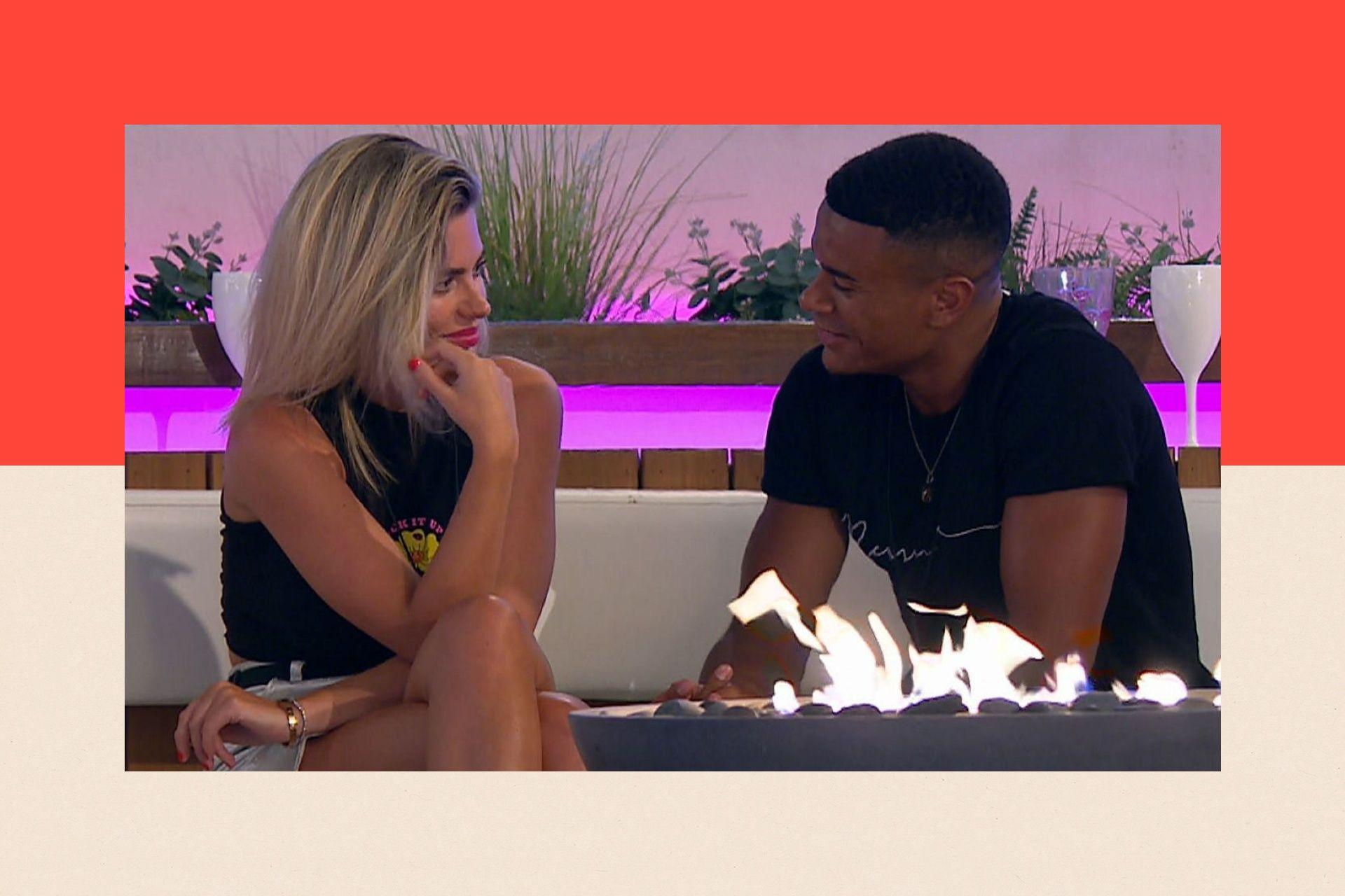 Image caption,Love Island contestant Megan Barton Hanson caused a stir in series four when she admitted her feelings for Wes Nelson