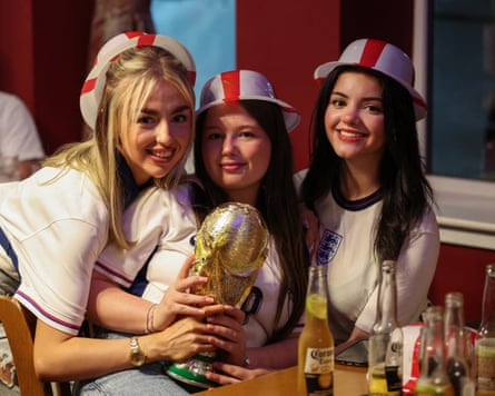 Sales nearly doubled on the day of England’s game against Mexico.Photograph: Scott Heppell/AFP/Getty