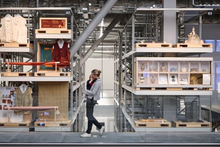 Part of the PCS complaint concerns access to drinking water during shifts at museum sites such as V&A East Storehouse (pictured).Photograph: David Levene/The Guardian
