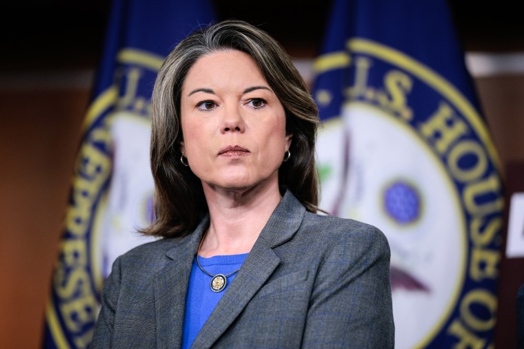 Rep. Angie Craig, D-Minn., at the U.S. Capitol last year.Chip Somodevilla / Getty Images file