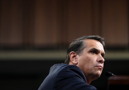 Todd Blanche at his Senate confirmation hearing earlier this month.Photograph: Eric Lee/Getty Images
