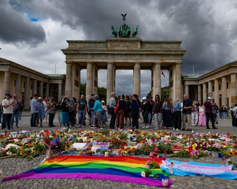 German chancellor Friedrich Merz said his government would act with ‘prudence but also determination’ to address security gaps.Photograph: Clemens Bilan/EPA