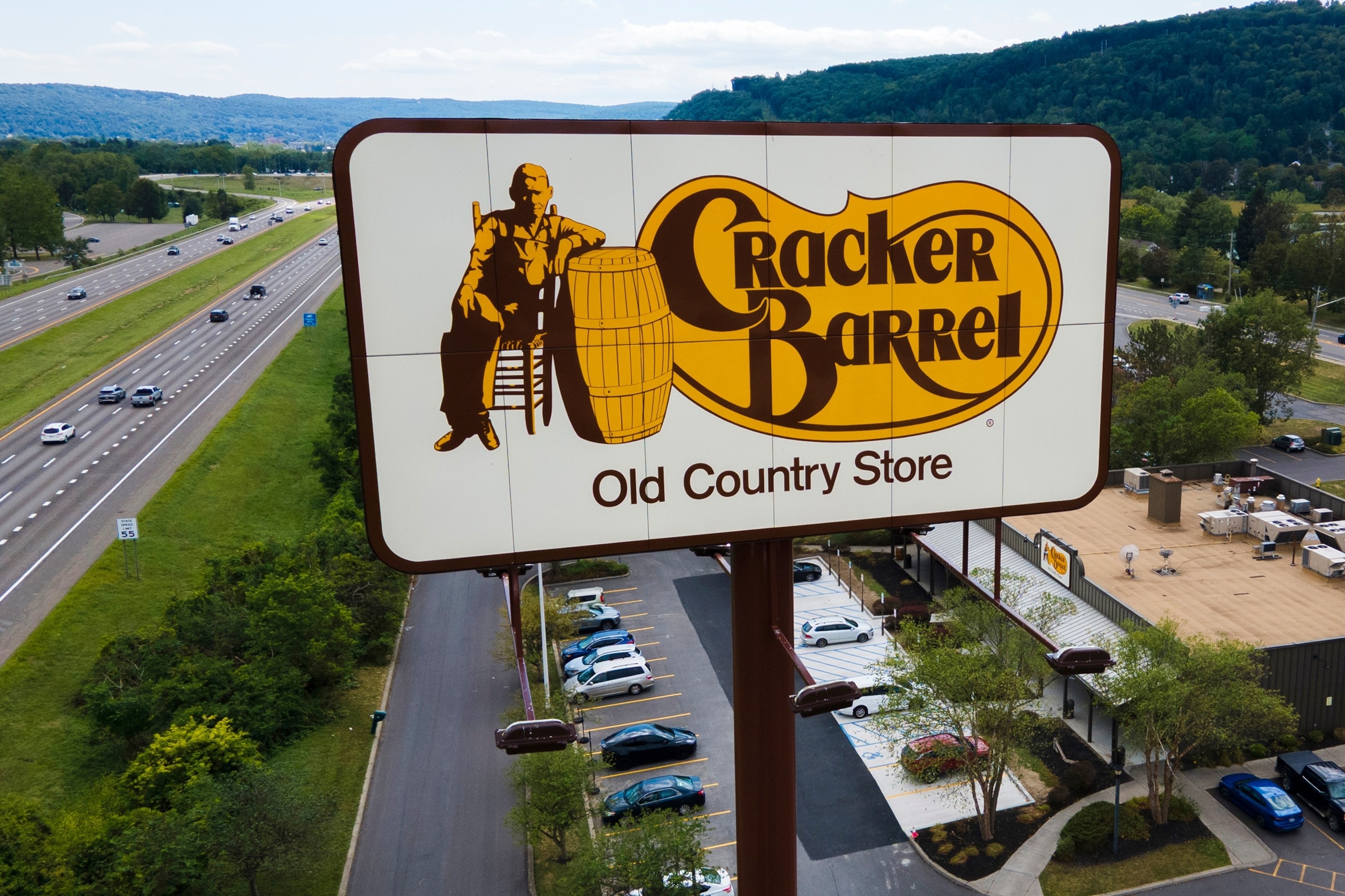 A Cracker Barrel restaurant is in Binghamton, N.Y., Aug. 23, 2025.Ted Shaffrey/AP