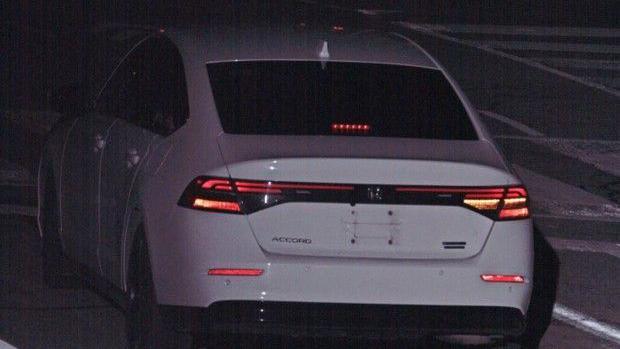 Image caption,Police released images of the vehicle driven by the suspect, a white Honda Accord with no licence plate