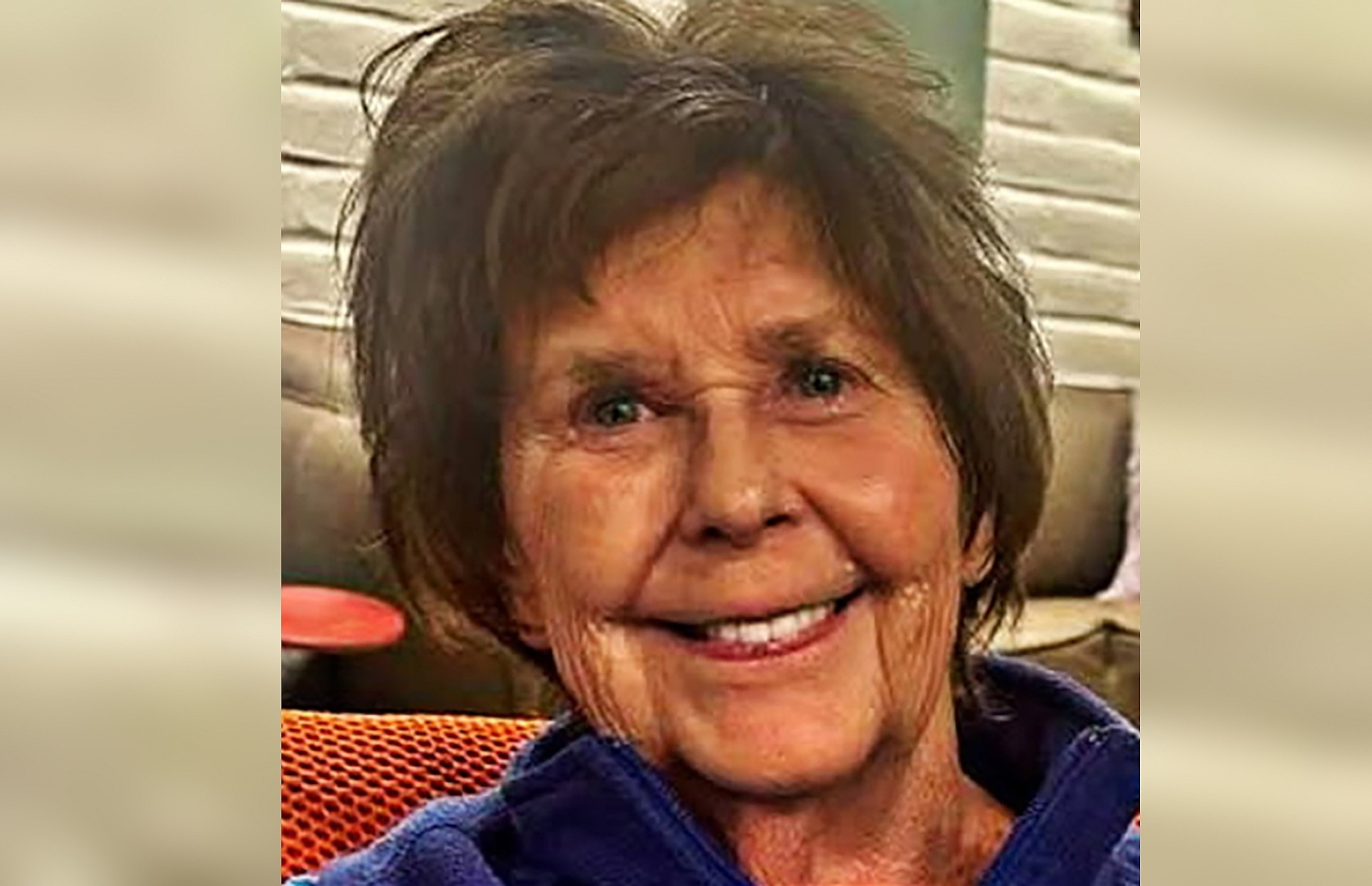 This image provided by the FBI Feb. 5, 2026, shows a missing person Nancy Guthrie.FBI
