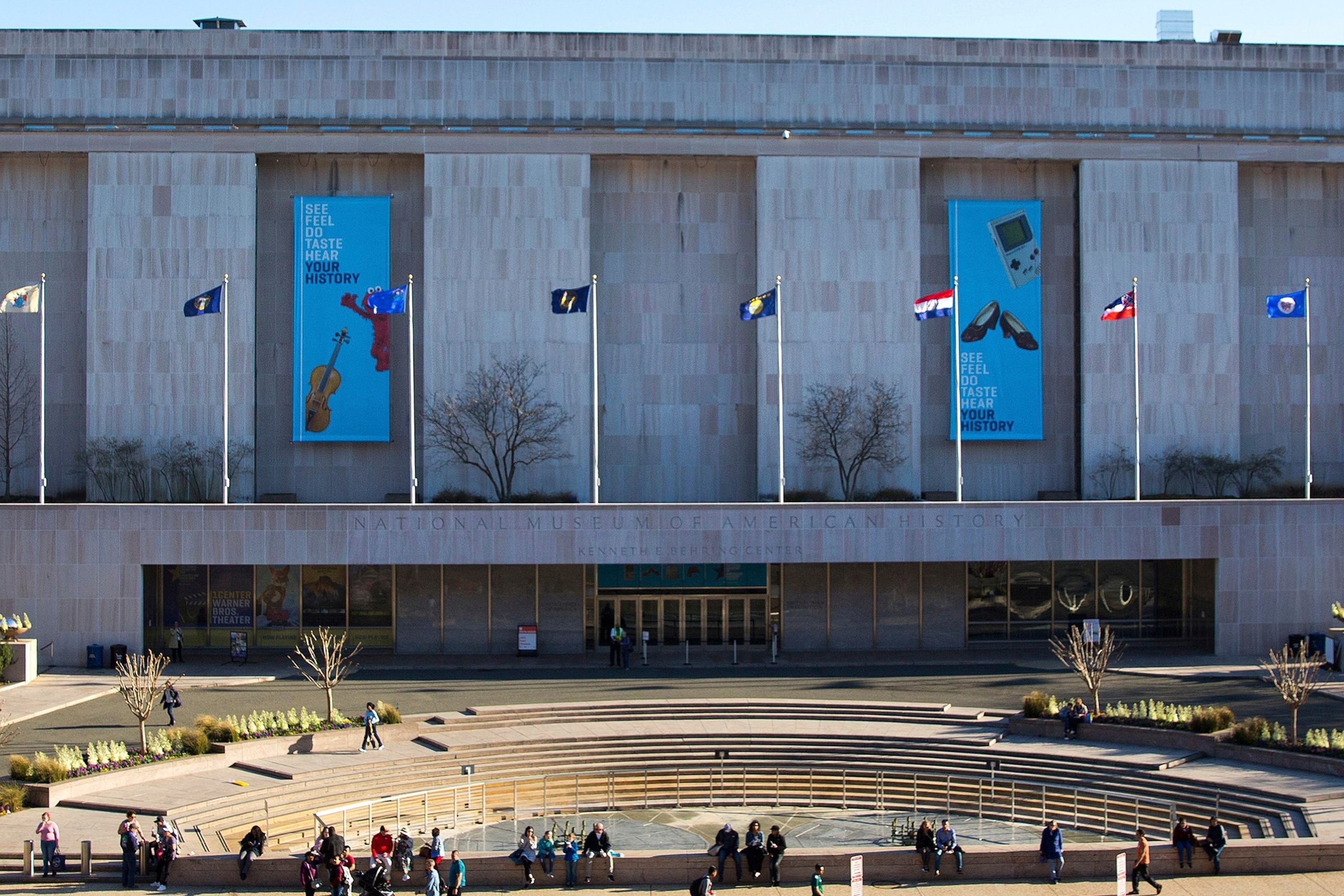 The Smithsonian Museum of American History is pictured on the National Mall in Washington, April 3, 2019.Pablo Martinez Monsivais/AP Photo