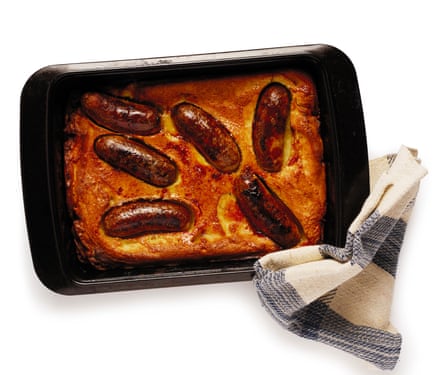 Toad-in-the-hole.Photograph: Dan Matthews/The Guardian