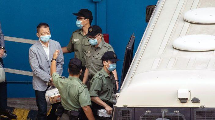 Image caption,Wu was released in June after spending more than five years in prison