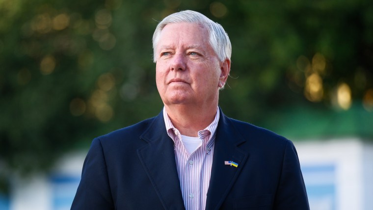 Sen. Lindsey Graham in 2024.Vitalii Nosach / Global Images Ukraine via Getty Images file