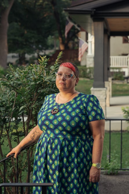Natasha Rakotz said the charges were ‘ridiculous’ – ‘but I feel like the process is the punishment’.Photograph: Eric Ruby/The Guardian