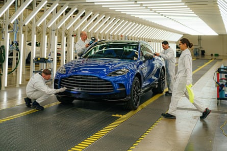 Aston Martin reported a loss before tax of £89m in the second quarter of 2026.Photograph: Ben Birchall/PA