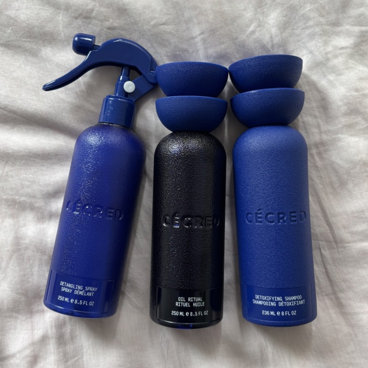 When it comes to taking down braids or protective styles, I always start my wash day routine with these three favorites from the Protection Collection.Courtesy Ashley Morris