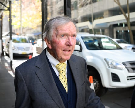 Hotelier Michael O’Hara gave evidence at the Icac hearings on Tuesday.Photograph: Dan Himbrechts/AAP