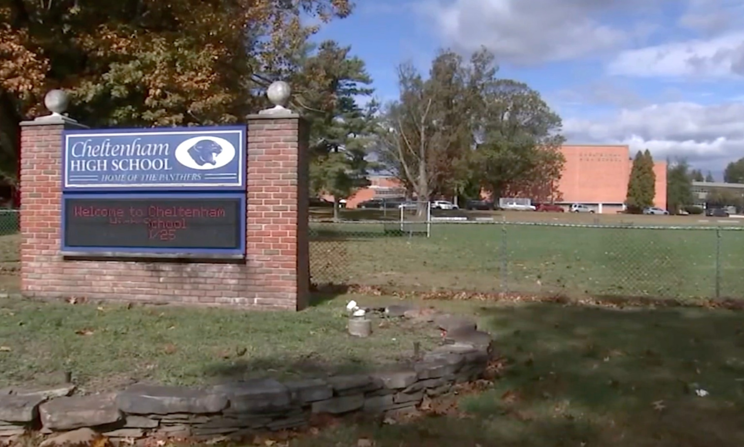Cheltenham High School is seen in Wyncote, Pennsylvania.WPVI