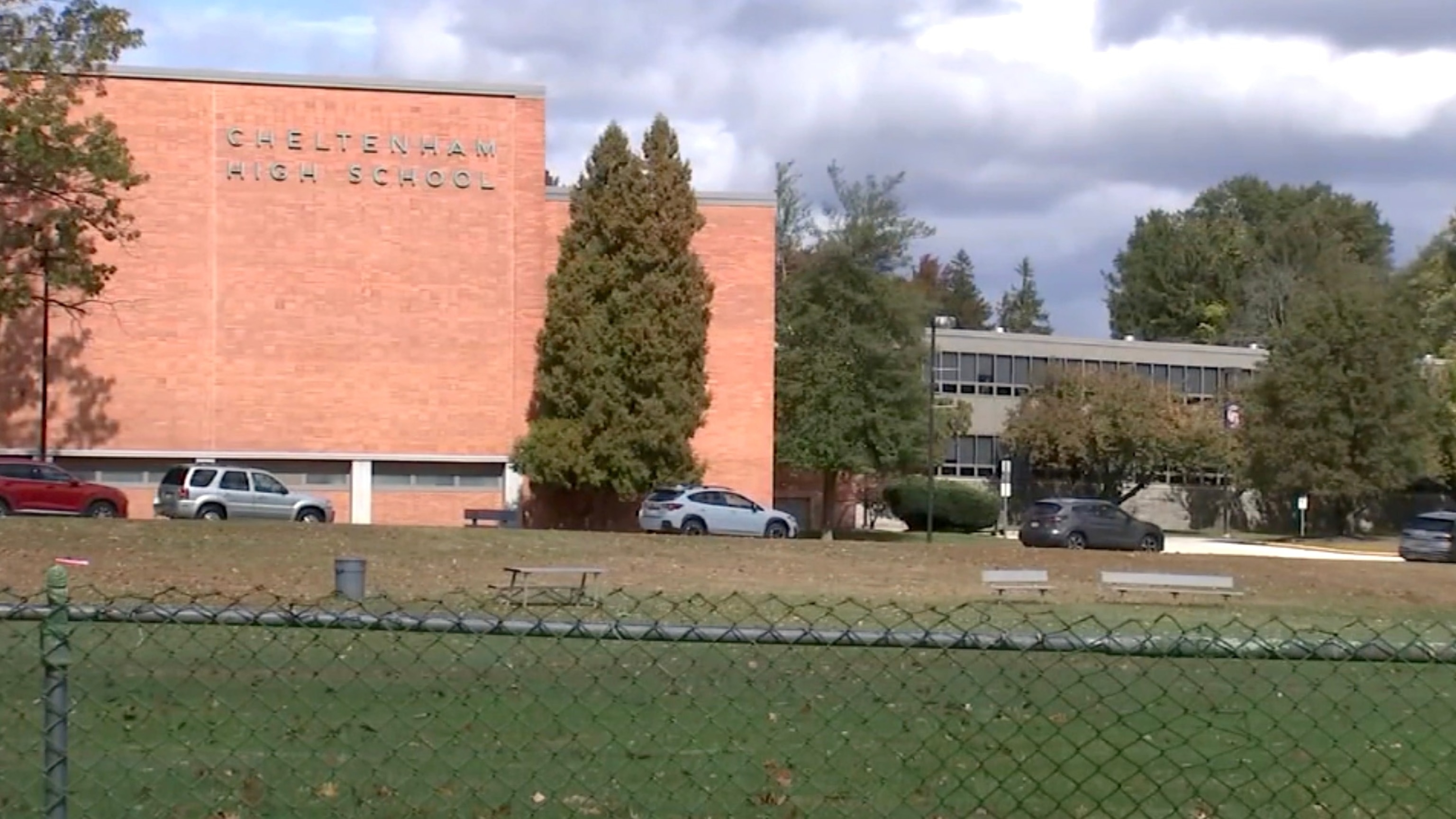 Cheltenham High School is seen in Wyncote, Pennsylvania.WPVI
