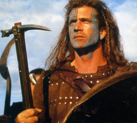 Mel Gibson in Braveheart.Photograph: Pictorial Press Ltd/Alamy