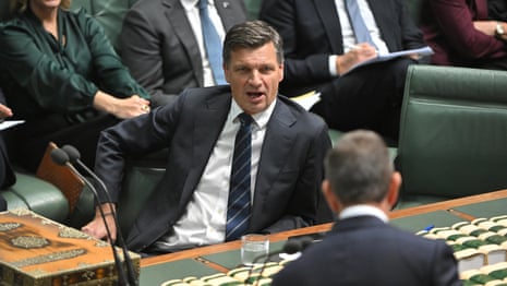 Jim Chalmers accuses Angus Taylor of trying to ‘out-One Nation One Nation’ – video