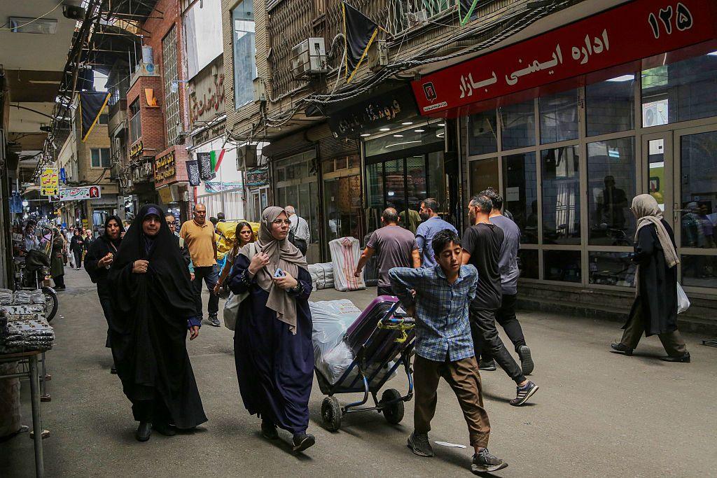 Image caption,The conflict with the US does not remove domestic pressures the country faces, but may reduce the immediate political pressure created by them.