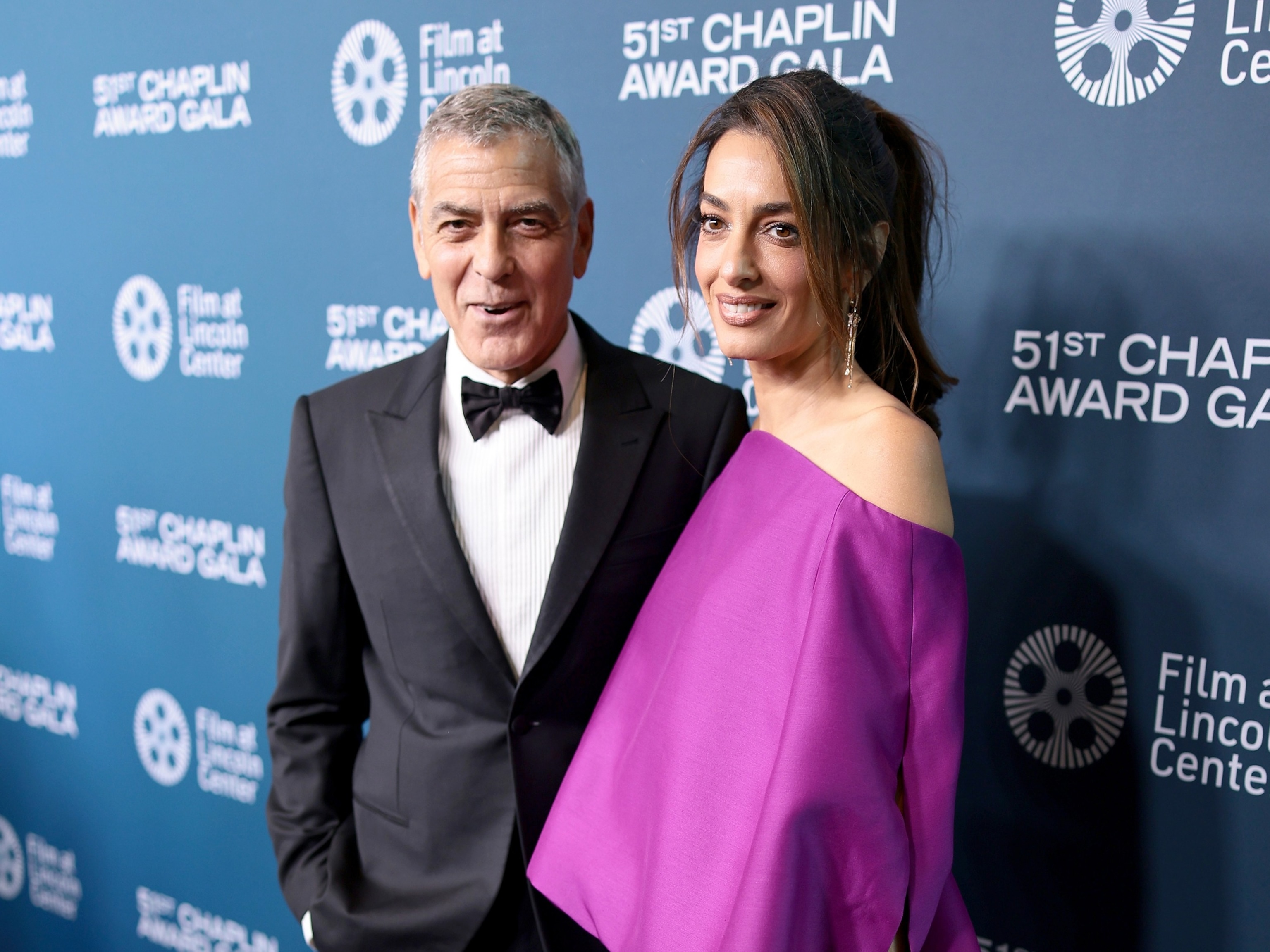 George Clooney and Amal Clooney attend the 51st Chaplin Award Gala honoring George Clooney at Alice Tully Hall, Lincoln Center on April 27, 2026 in New York City.Dimitrios Kambouris/Getty Images