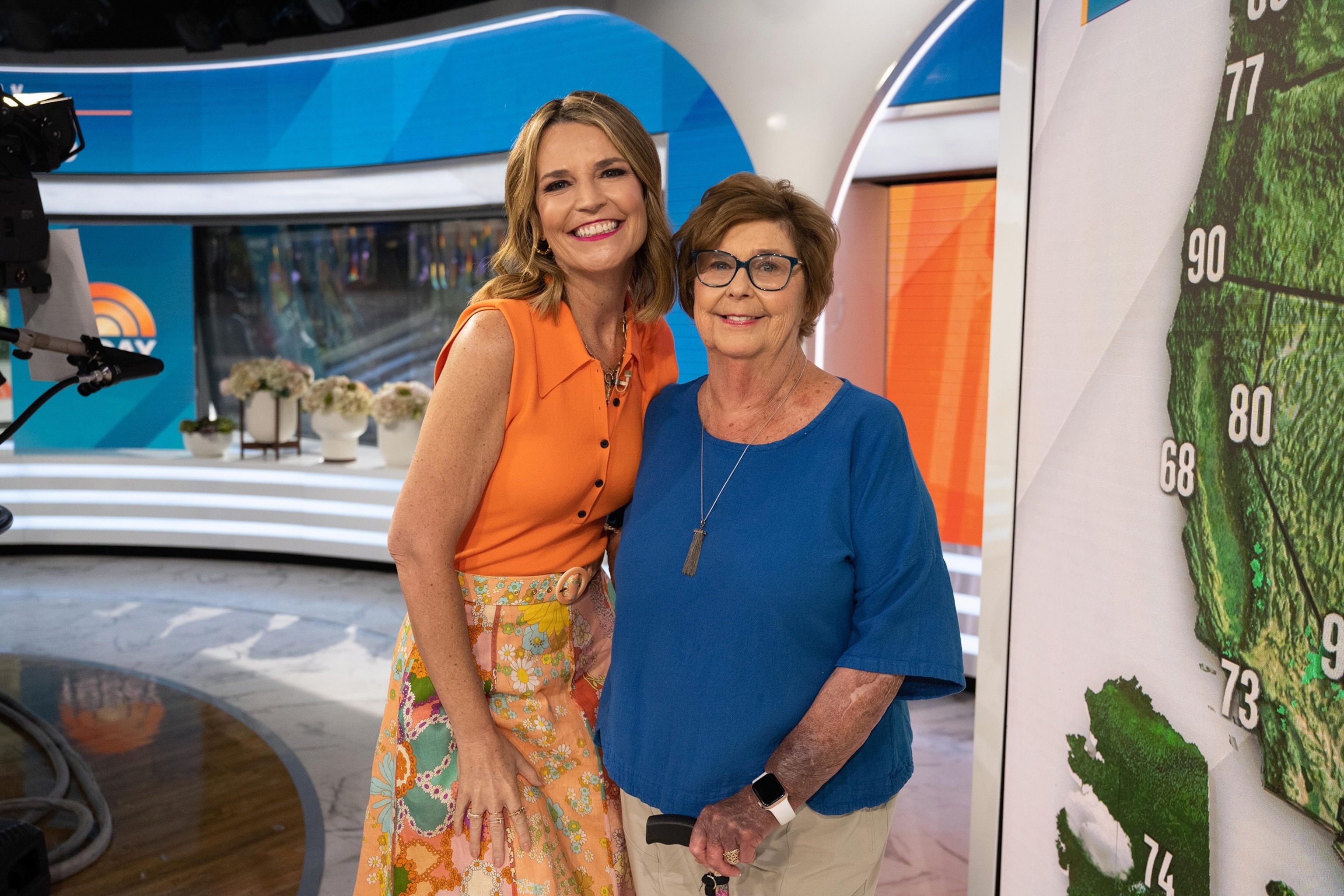 Savannah Guthrie and mother Nancy Guthrie, June 15, 2023.Nathan Congleton/NBC via Getty Images