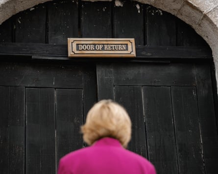 The archbishop of Canterbury visits a former British slave castle in GhanaPhotograph: Nana Osei Adu-Boahene / Lambeth Palace