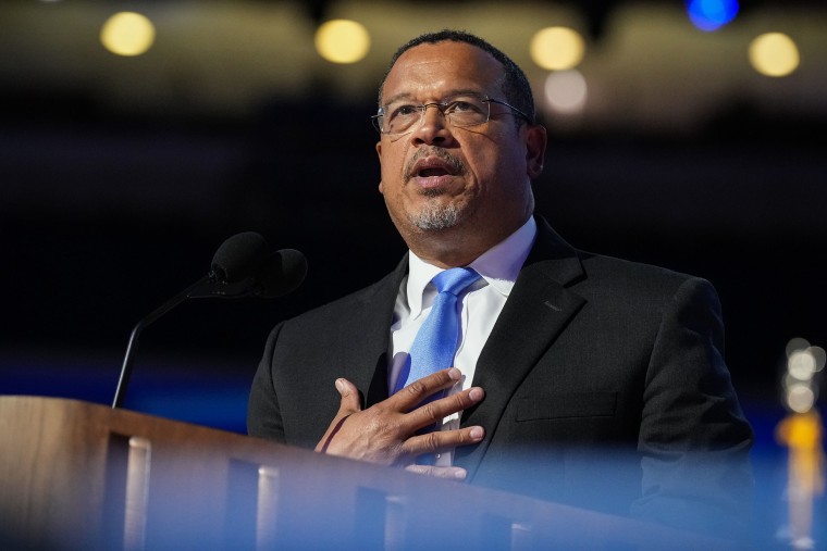Minnesota Attorney General Keith Ellison in Chicago in 2024.Andrew Harnik / Getty Images file