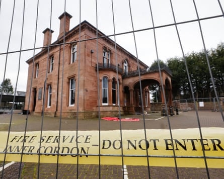 ‘Torchings’ at the Cut Steakhouse in Bothwell in Lanarkshire could be linked to organised crime.Photograph: Murdo MacLeod/The Guardian