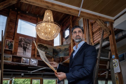 Suat Özkan: ‘This house should serve as a kind of memorial.’Photograph: Gordon Welters/The Guardian