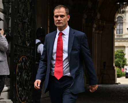 Hamish Falconer was made minister for intergovernmental relationsandEuropean relations by Andy Burnham.Photograph: Chris J Ratcliffe/Reuters