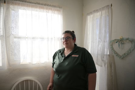 Former Hartman mayor Catherine Fernandez at her family home in Hartman, Colorado, on 26 February 2026.Photograph: Hyoung Chang/Denver Post/Getty Images