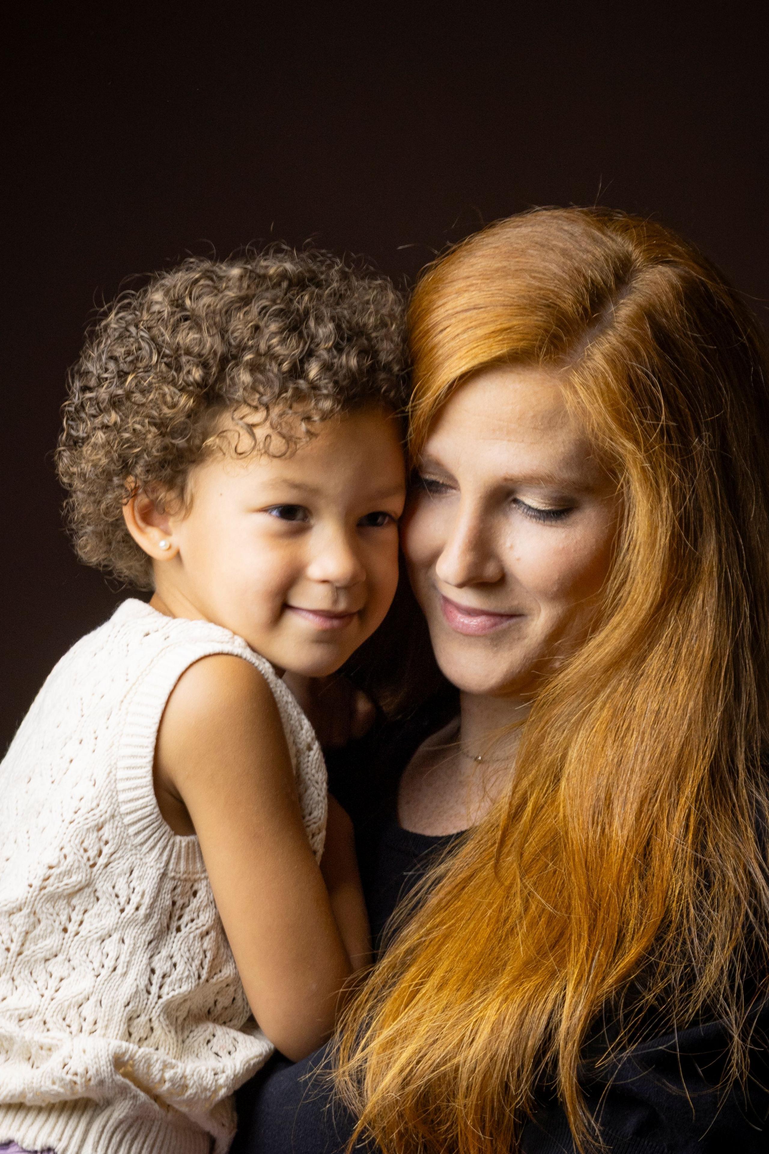 Image caption,Rachel Releford says people think she is her daughter Liliana's nanny