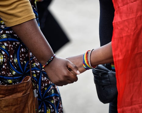 Ibrahim Traoré, the president of Burkina Faso, which has criminalised same-sex relations for the first time.Photograph: Stanislav Krasilnikov/AP