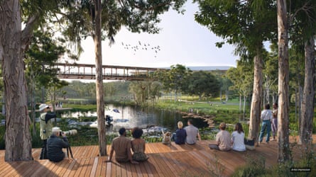Concept images of Victoria Park.Illustration: Supplied by the Queensland Government