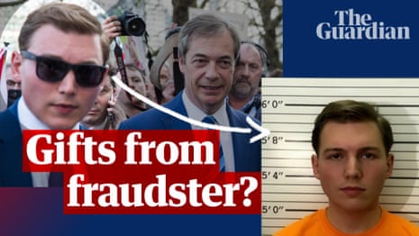 The Reform UK leader, Nigel Farage, is facing questions over the £5m personal gift he received in 2024.Photograph: Joe Giddens/PA