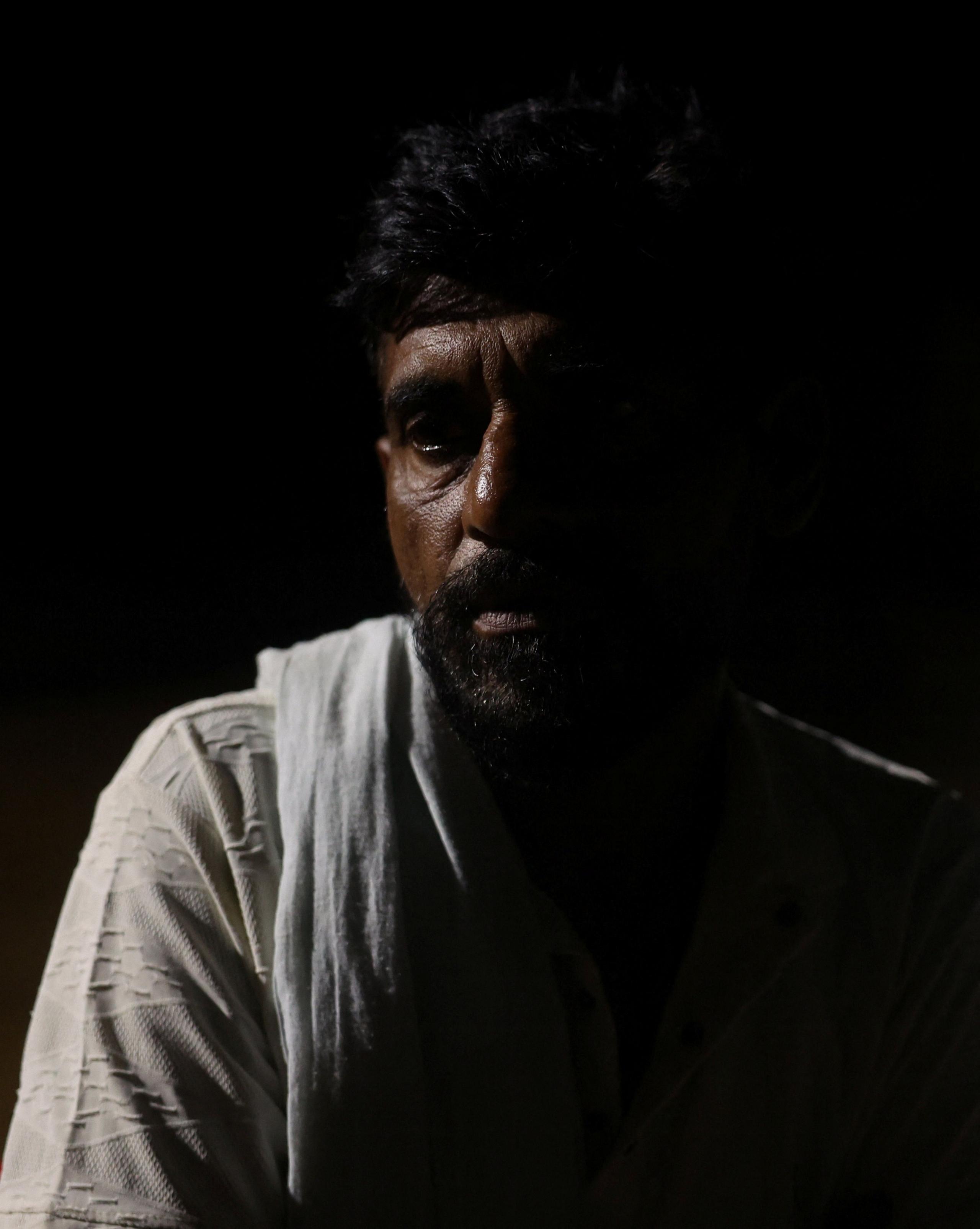 Image caption,Rajesh Kumar sold land and took a bank loan to finance his son, Pradeep's, education.
