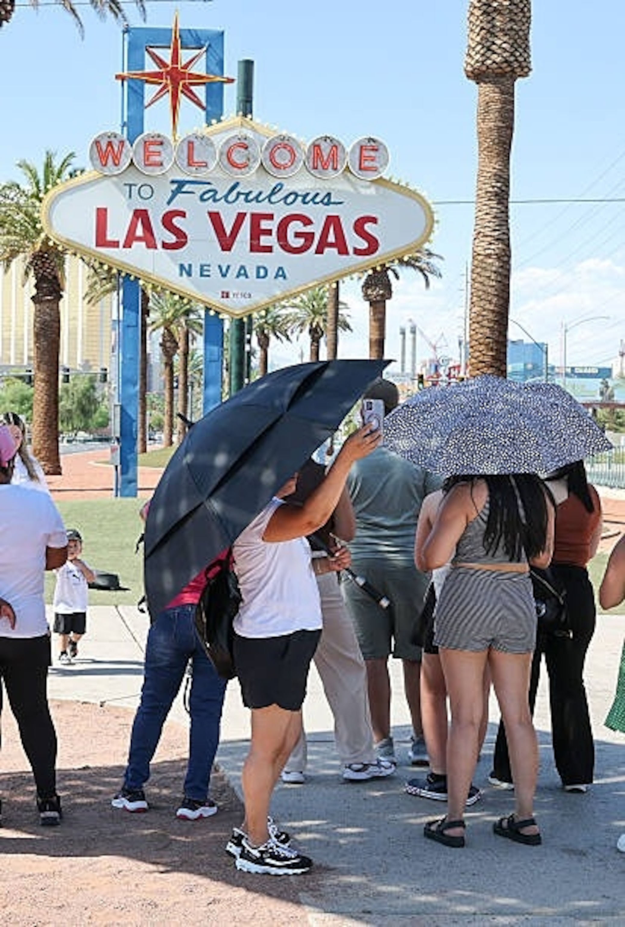 The National Weather Service issued an extreme heat warning for the Las Vegas Valley, the second in less than a week, from July 30 through Aug. 2.Ethan Miller/Getty Images