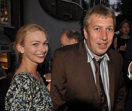 Rod Liddle at the Spectator summer party in 2011 with his second wife, Alicia Monckton.Photograph: Alan Davidson/Shutterstock