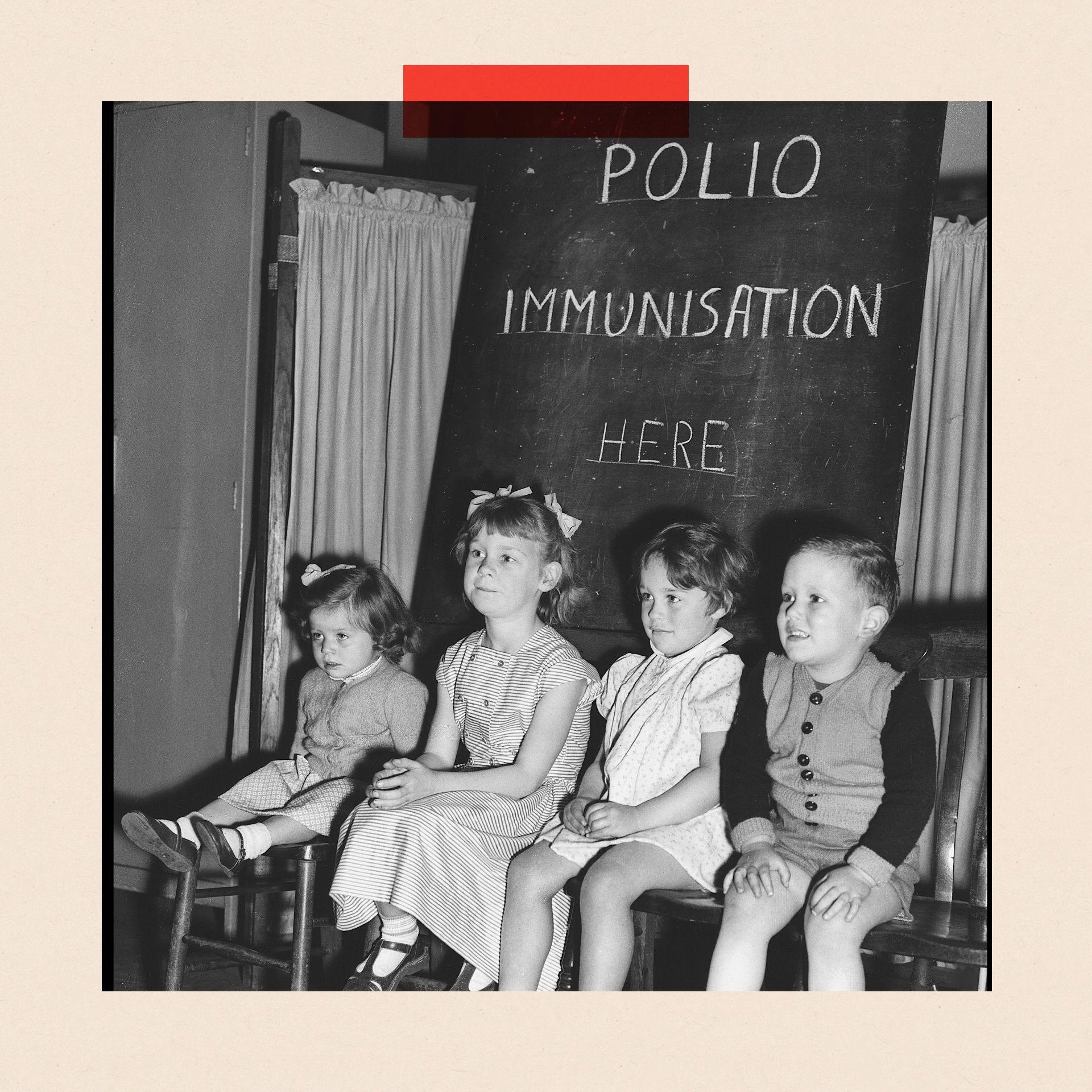 Image caption,Child vaccinations are a key reason infant mortality fell over the 20th Century, scientists say. Above, children at a south London vaccination clinic in 1956