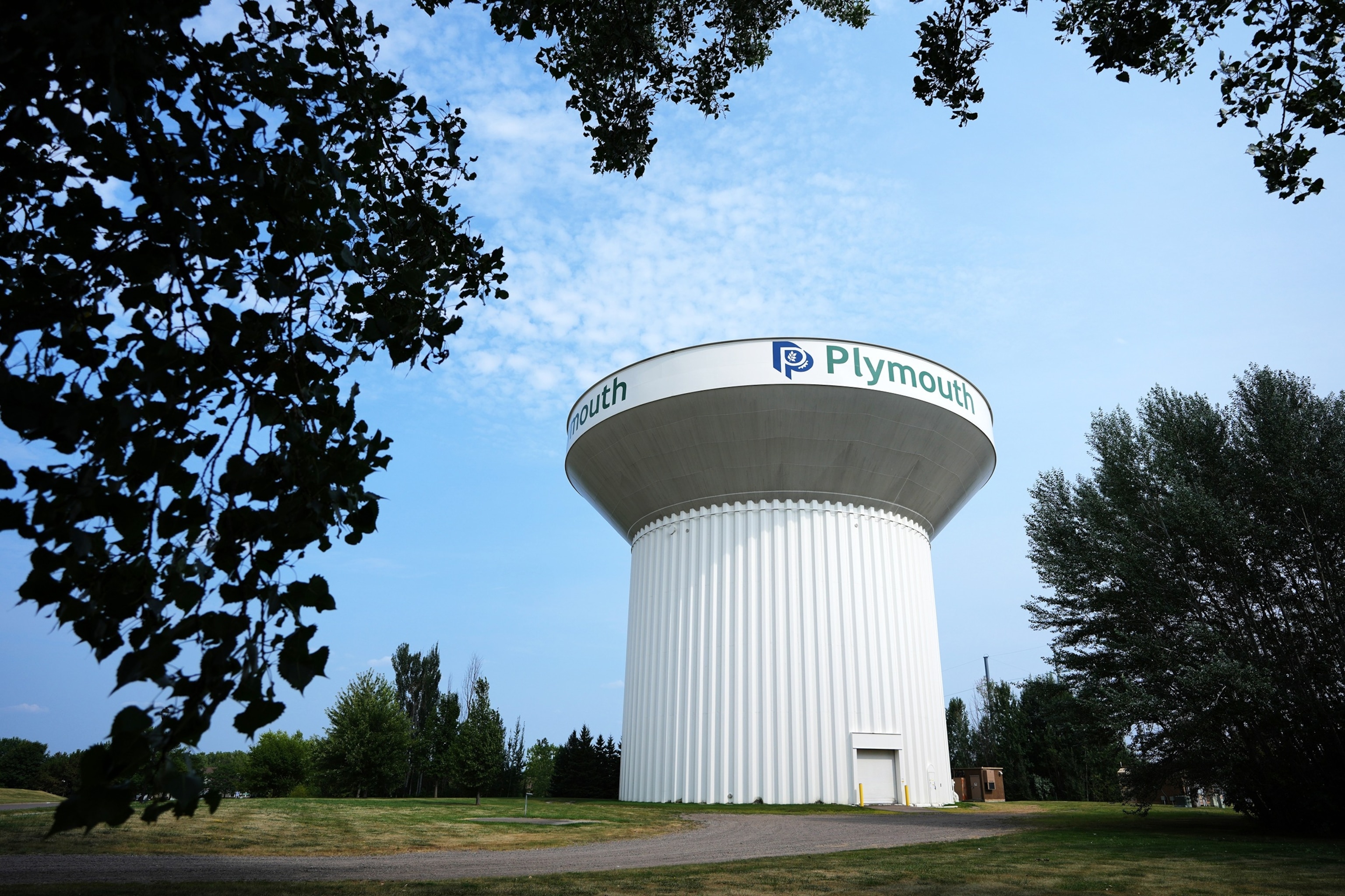 A water tower is seen on July 30, 2026, in Plymouth, Minn.Ellen Schmidt/AP Photo