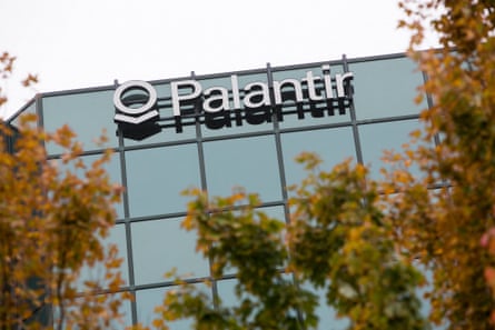 A spokesperson for Palantir said the company complied with the tax regimes in the jurisdictions in which it operated.Photograph: Kristoffer Tripplaar/Alamy
